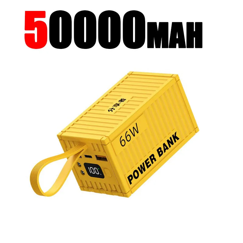 100000Mah Powerbank 20W PD QC 3.0 Charger Powerbank Large Battery Capacity Power Station Fast Charging for Iphone Xiaomi Samsung